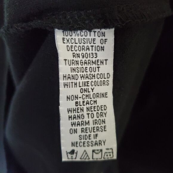 BOB MACKIE WEARABLE ART FLORAL EMBROIDERED SHORT-SLEEVE T-SHIRT DRESS SIZE SMALL - Picture 6 of 7